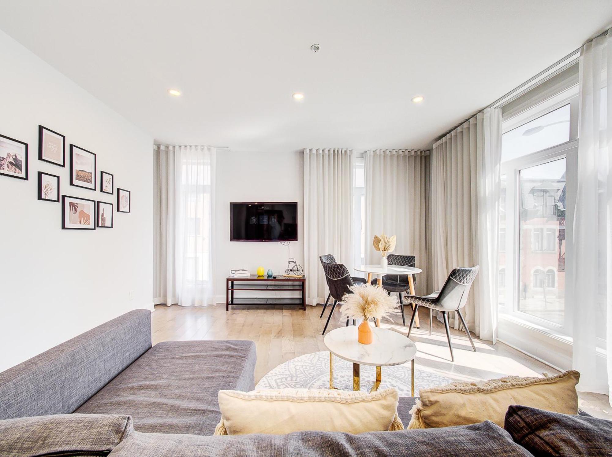 Glamorous 2-Bedroom Condo In Downtown Montreal 206 Extérieur photo